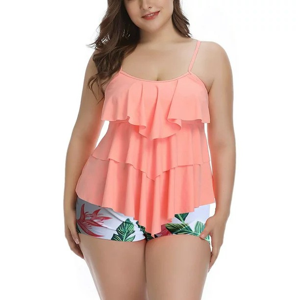 Tankini Woman Bikini Floral Pr - Shorts review and price
