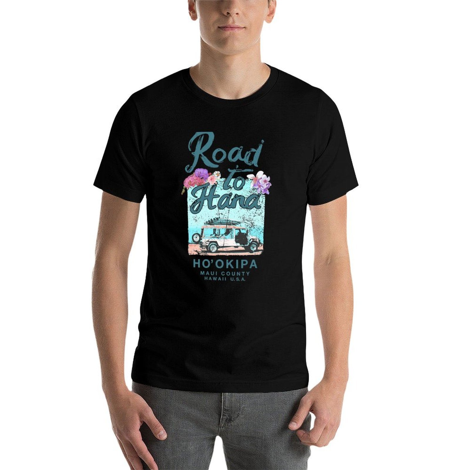 Road to Hana Maui Hawaii Vinta - Vintage Hawaiian Floral Shirt review and price