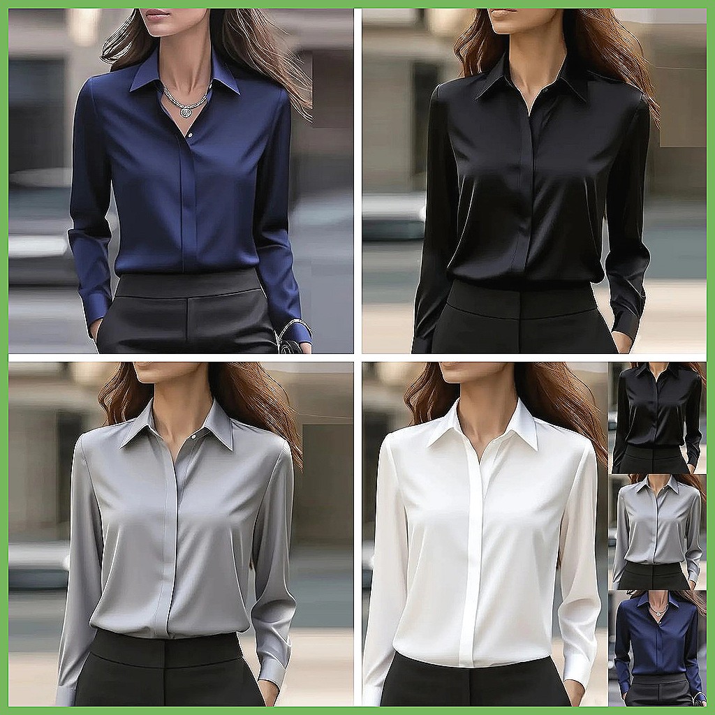 New Women's Office Blouse Long - Shirts review and price