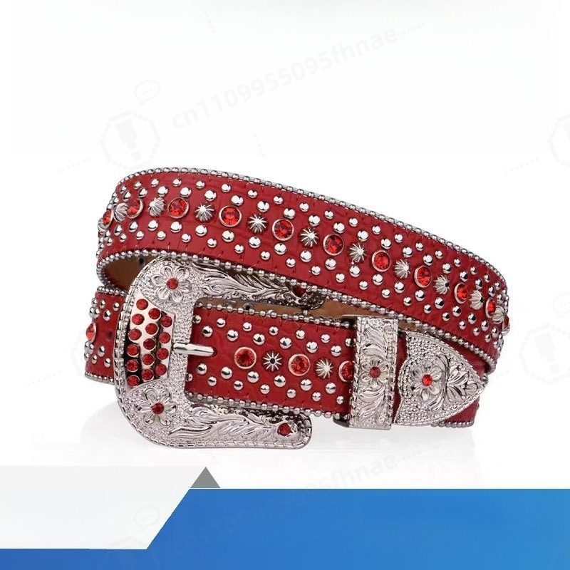 Y2K Style Rhinestone Belt For  - Jeans review and price